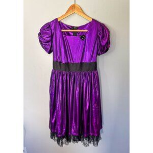 Girls Purple Party Dress